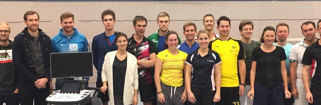 ESV Flügelrad Badminton nimmt an medizinischer Studie teil