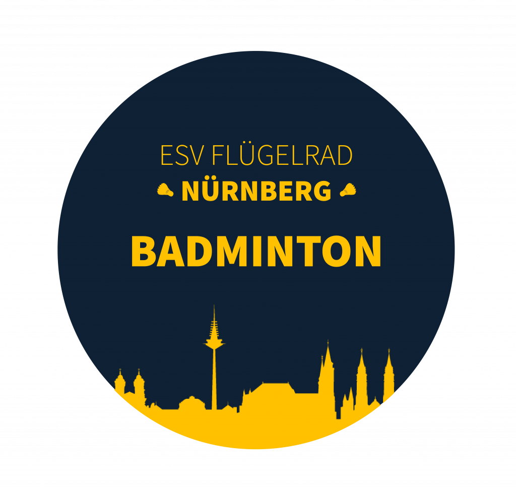 Logo der Abteilung Badminton des ESV Flügelrads Nürnberg