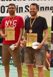 3 x Bronze bei der Deutschen Altersklassenmeisterschaft für den ESV Flügelrad Nürnberg